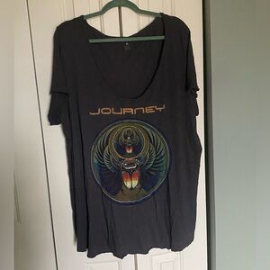 Torrid Journey Graphic Tee - Charcoal